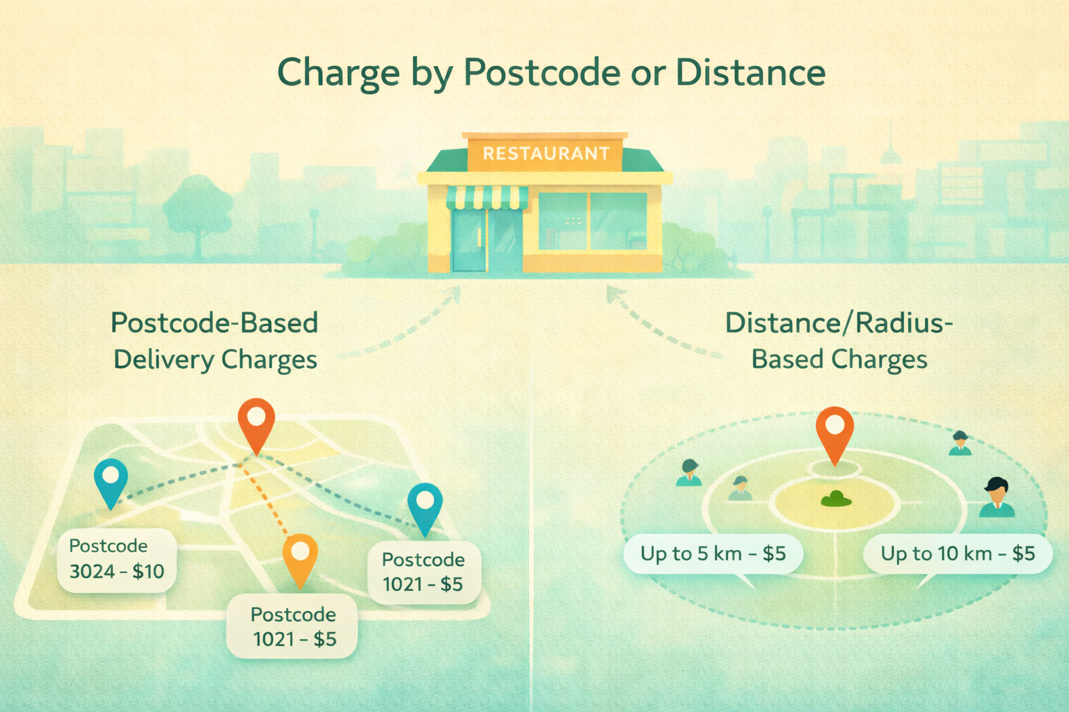 Delivery Options for Online Orders